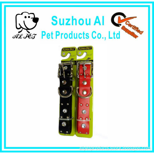 New Cheap Wholesale Leather Dog Collars